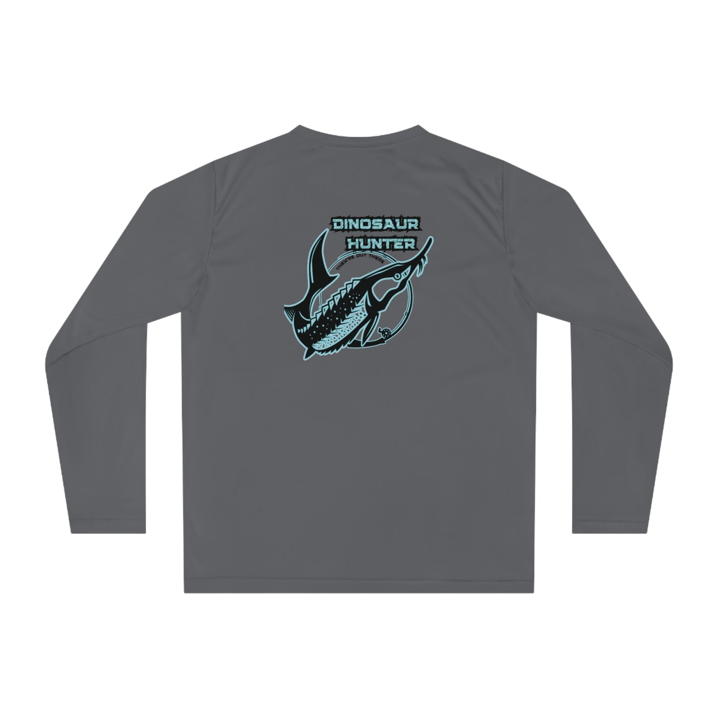 Dinosaur Hunter Sturgeon Unisex Performance Long Sleeve Shirt