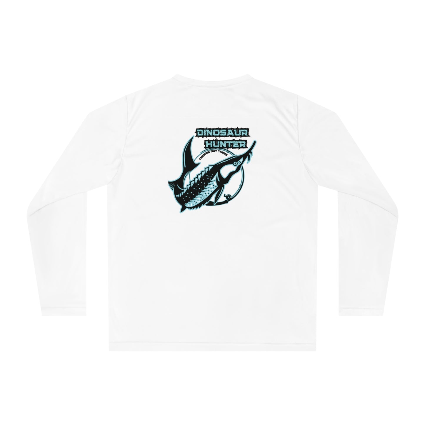 Dinosaur Hunter Sturgeon Unisex Performance Long Sleeve Shirt