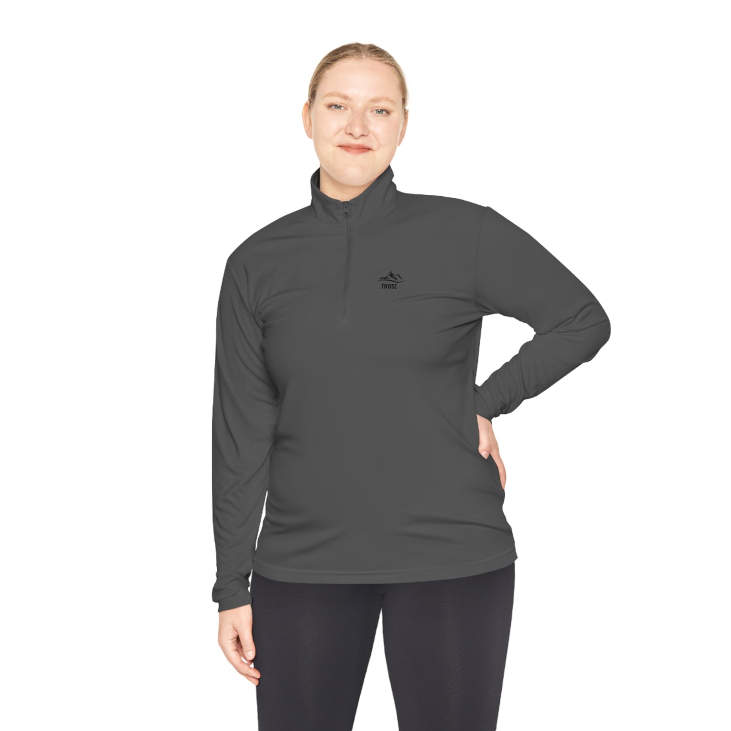 Dinosaur Hunter Sturgeon Fishing Unisex Quarter-Zip Pullover