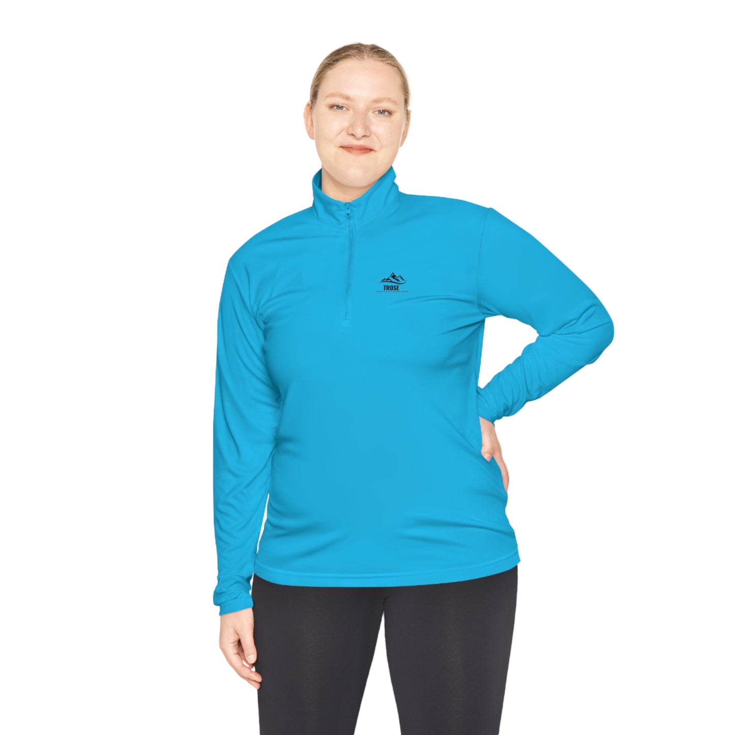 Dinosaur Hunter Sturgeon Fishing Unisex Quarter-Zip Pullover