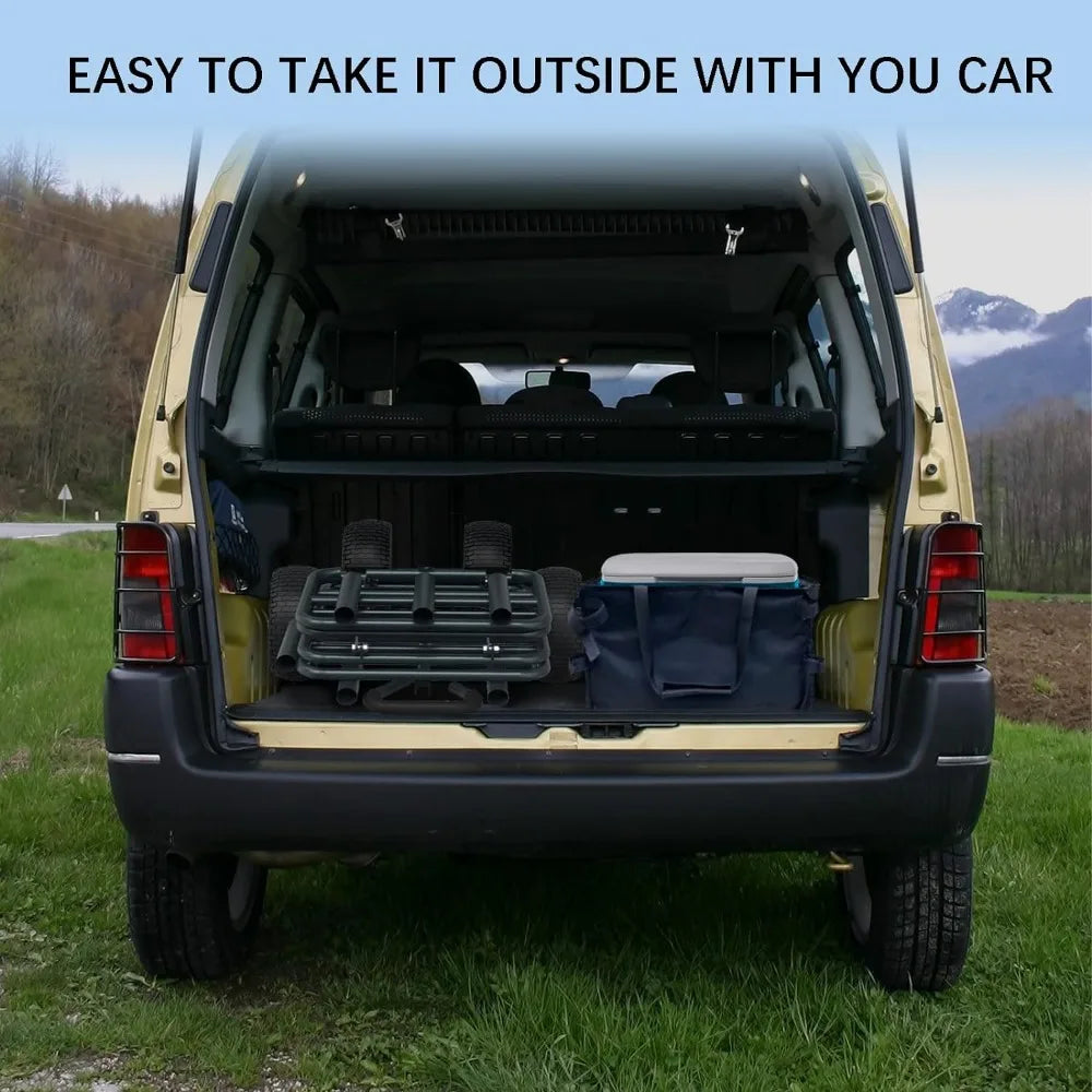 Heavy Duty Fishing Wagon with Rod Holders