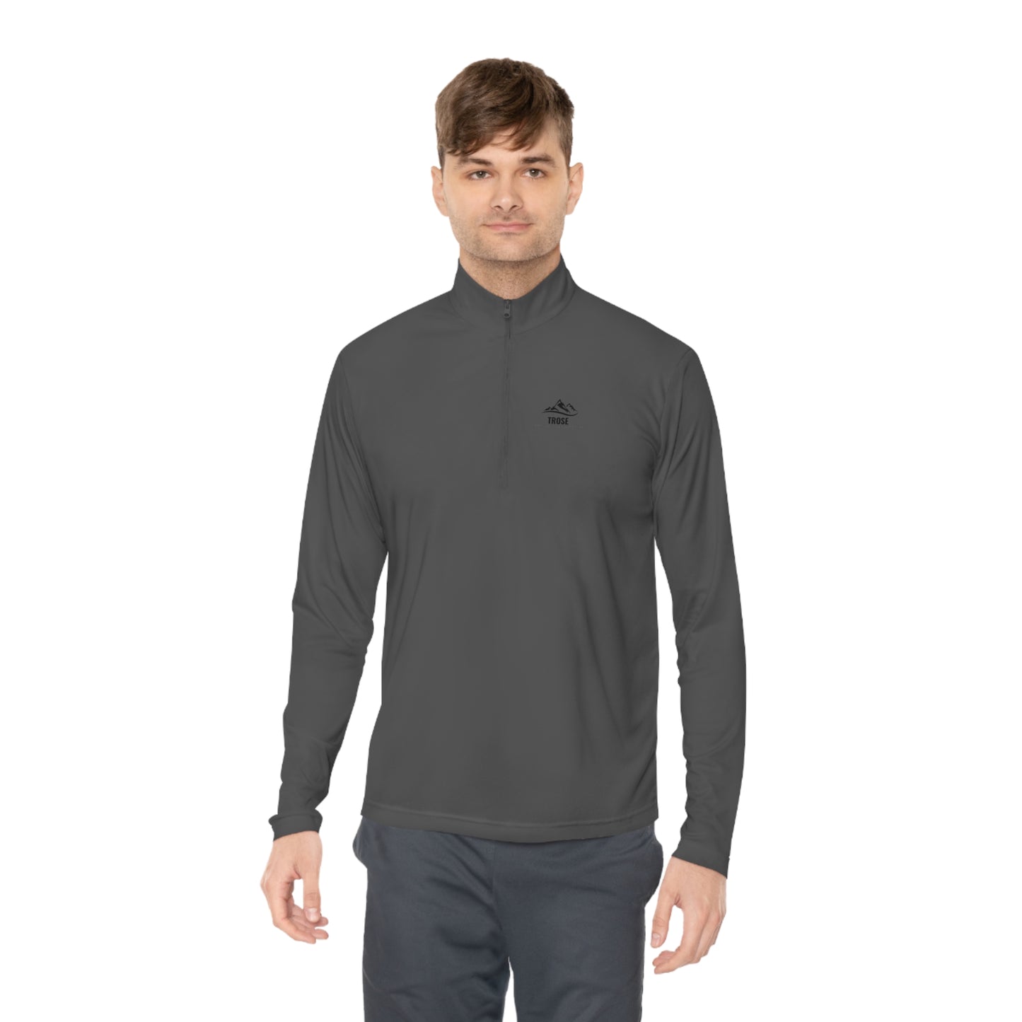 Dinosaur Hunter Sturgeon Fishing Unisex Quarter-Zip Pullover