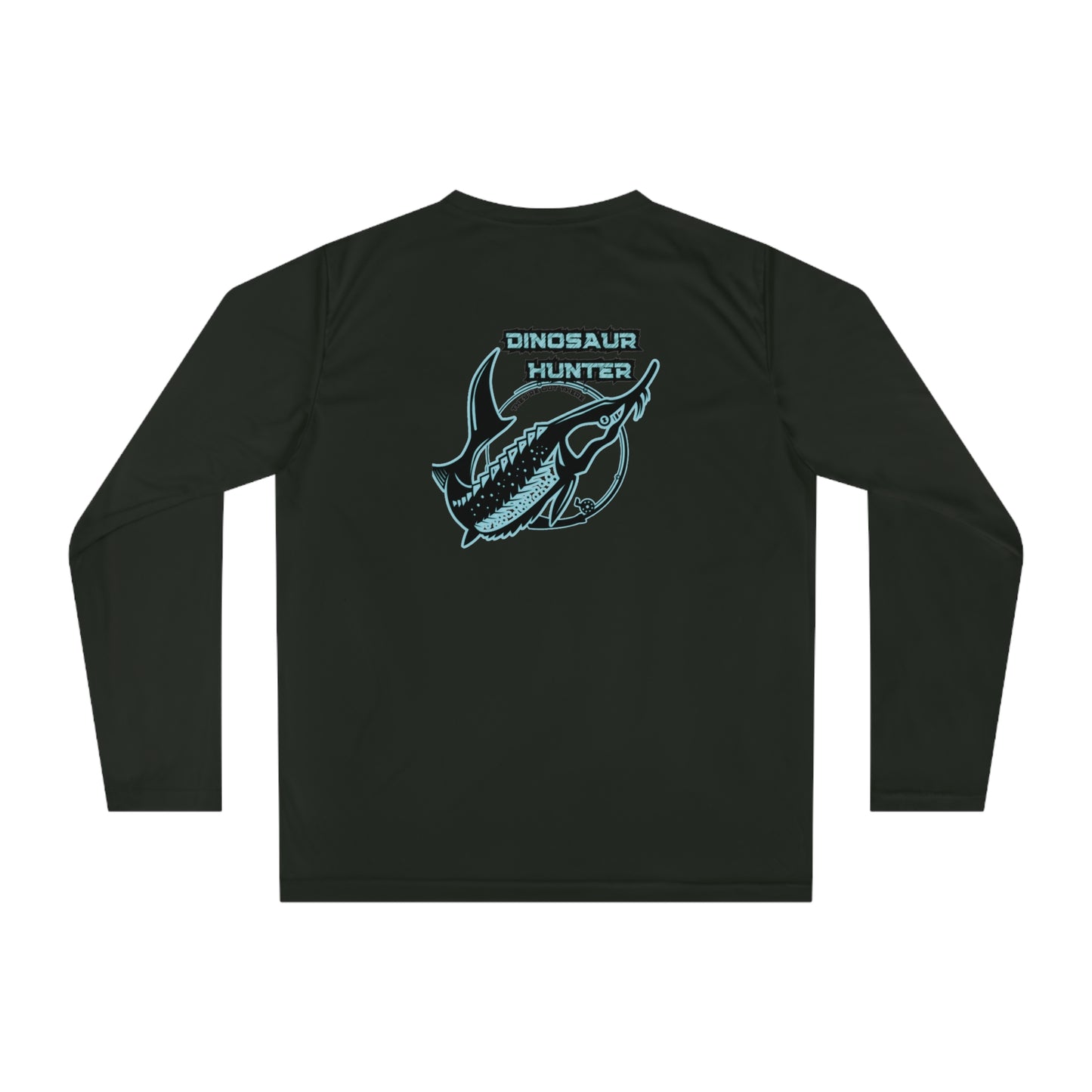 Dinosaur Hunter Sturgeon Unisex Performance Long Sleeve Shirt