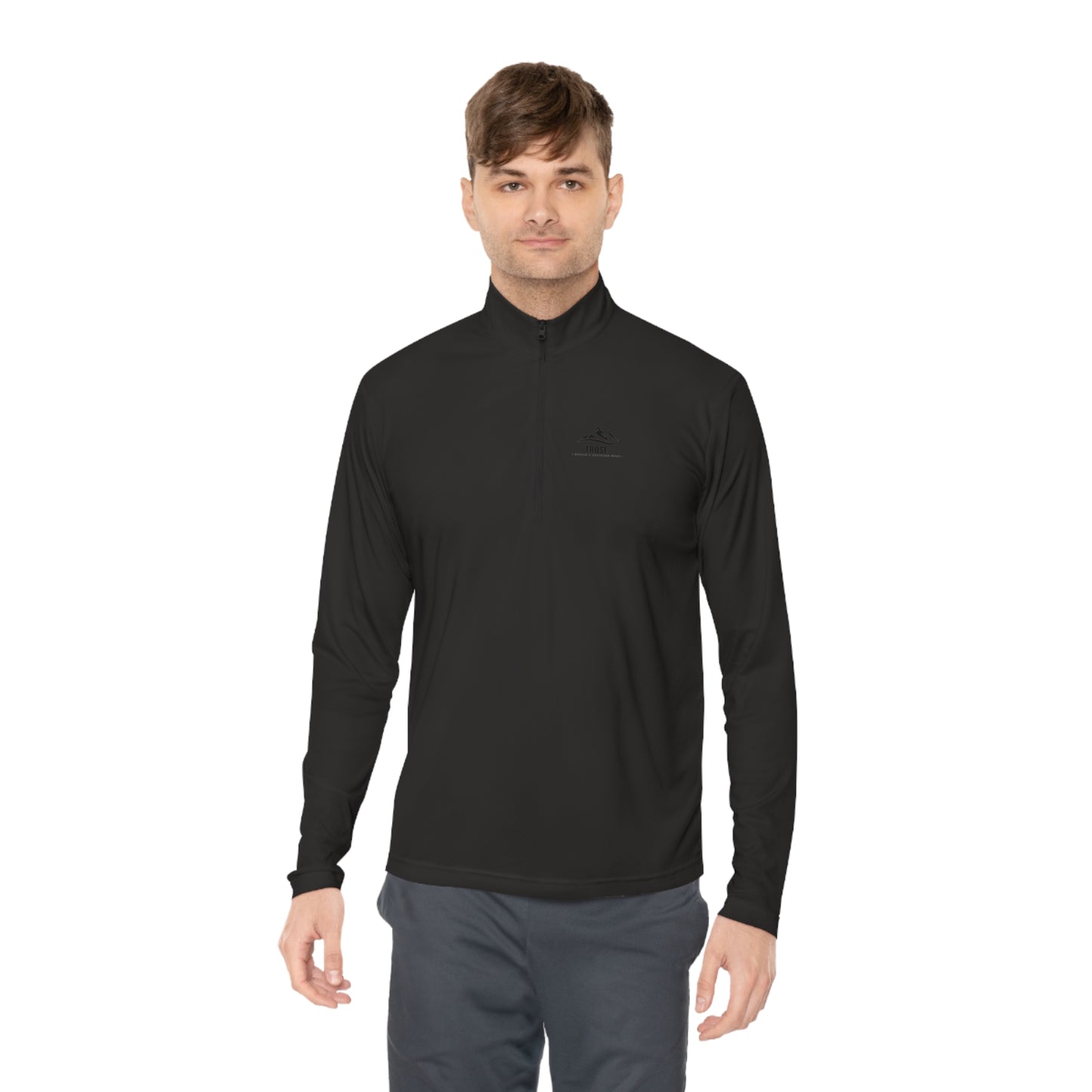 Dinosaur Hunter Sturgeon Fishing Unisex Quarter-Zip Pullover