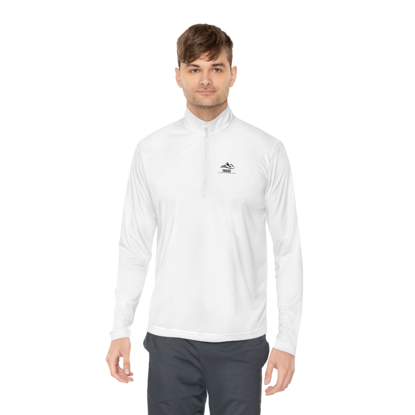 Dinosaur Hunter Sturgeon Fishing Unisex Quarter-Zip Pullover